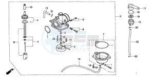 SA75 drawing CARBURETOR