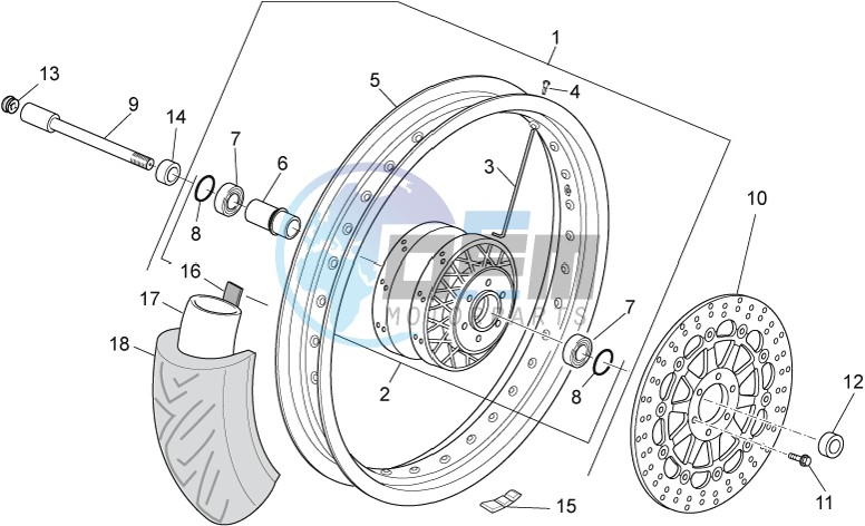 Front wheel