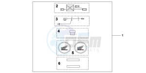 SH125 drawing HEATED GRIP ATT.