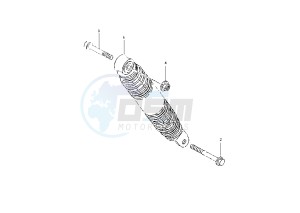 CS JOG R 50 drawing REAR SHOCK ABSORBER