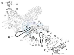 LX 125 4T drawing Oil pump