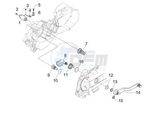 Primavera 50 4T-4V (NAFTA) drawing Stater - Electric starter