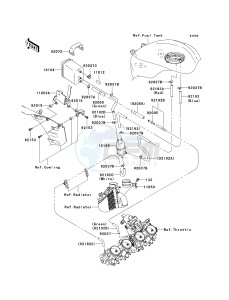 ZX 1000 M [NINJA ZX-10R] (C1) [NINJA ZX-10R] drawing FUEL EVAPORATIVE SYSTEM-- CA- -