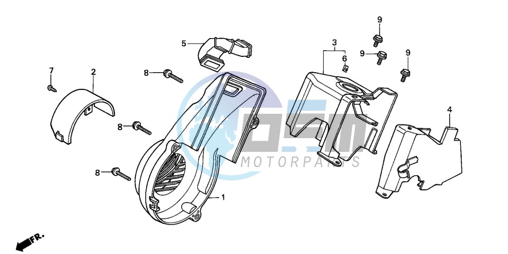 FAN COVER/SHROUD/ AIR GUIDE COVER