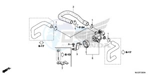 GL1800BD F6B Bagger - GL1800BD UK - (E) drawing AIR INJECTION VALVE