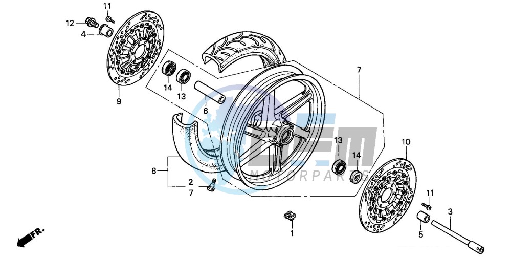 FRONT WHEEL