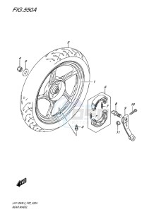 UK110NX ADDRESS EU drawing REAR WHEEL