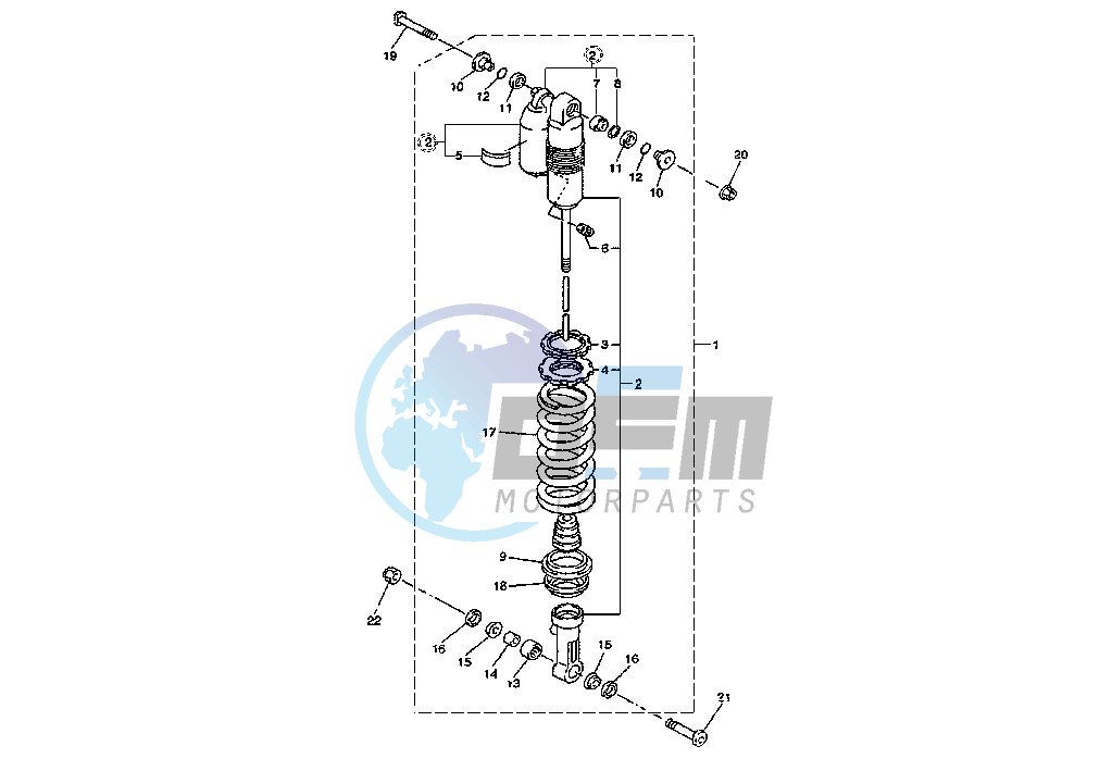 REAR SHOCK ABSORBER