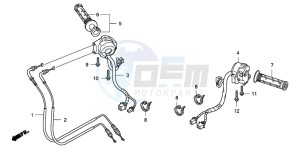 CBF1000 drawing SWITCH/CABLE