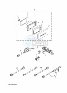 F250GETX drawing OPTIONAL-PARTS-1