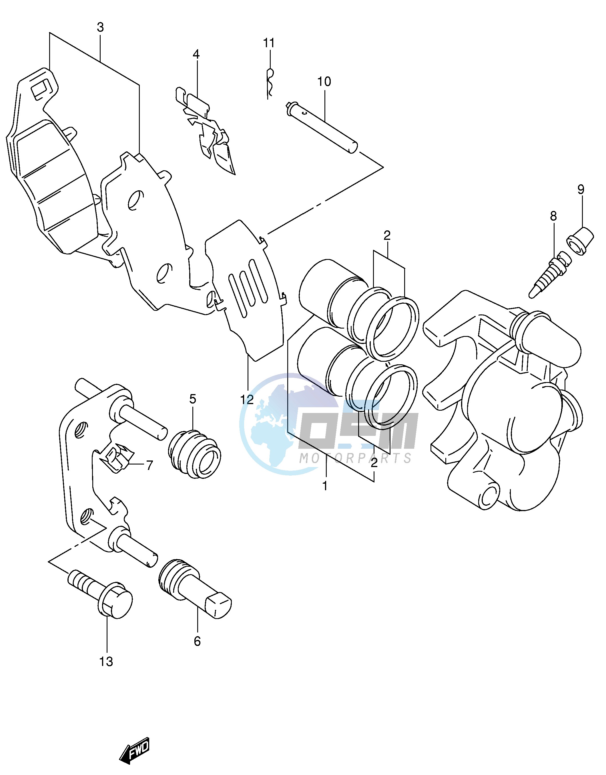 FRONT CALIPER