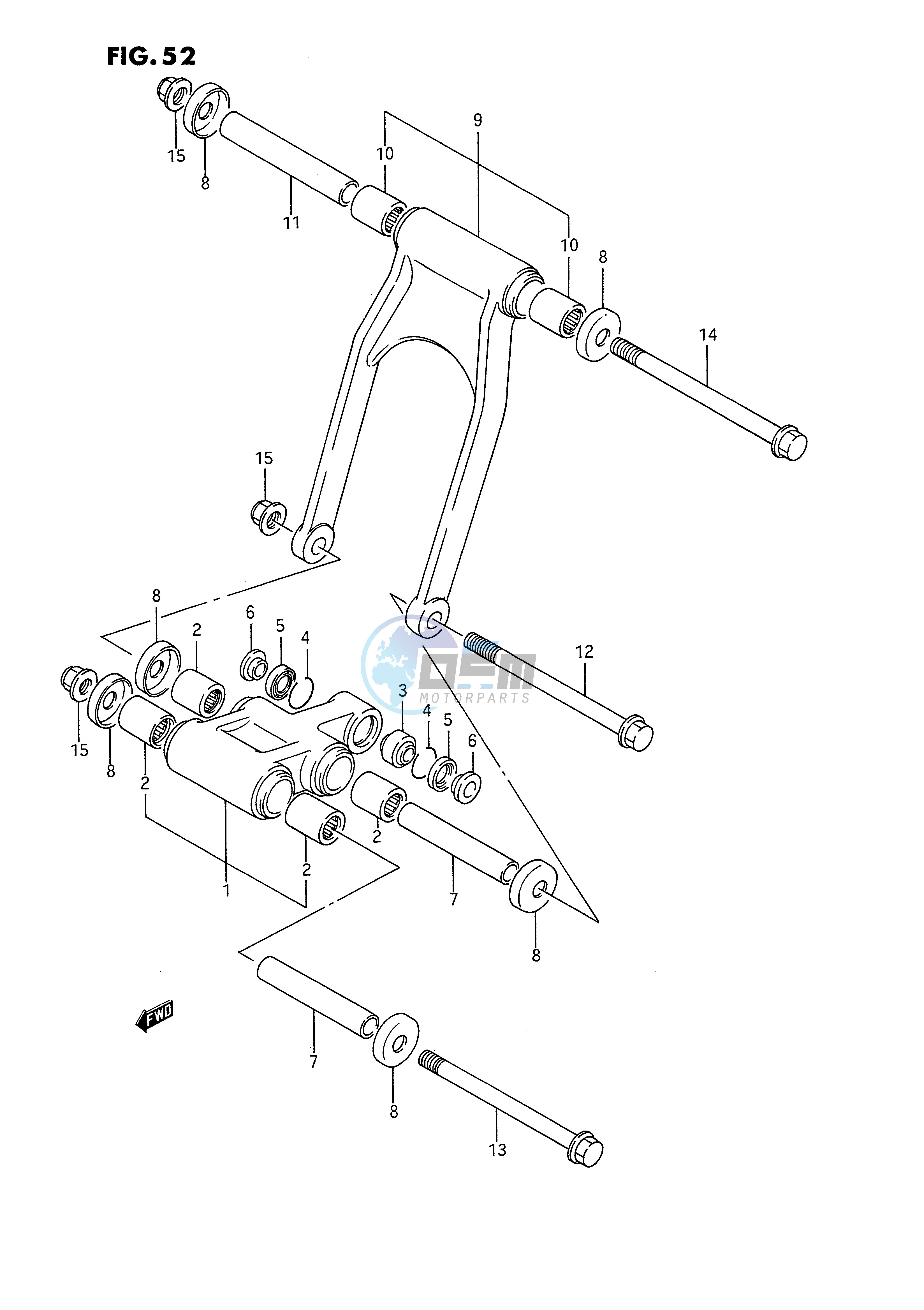 REAR CUSHION LEVER