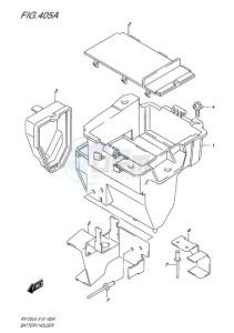 RV125 VAN VAN EU drawing BATTERY HOLDER