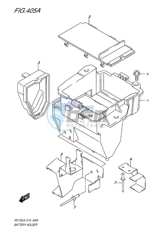 BATTERY HOLDER