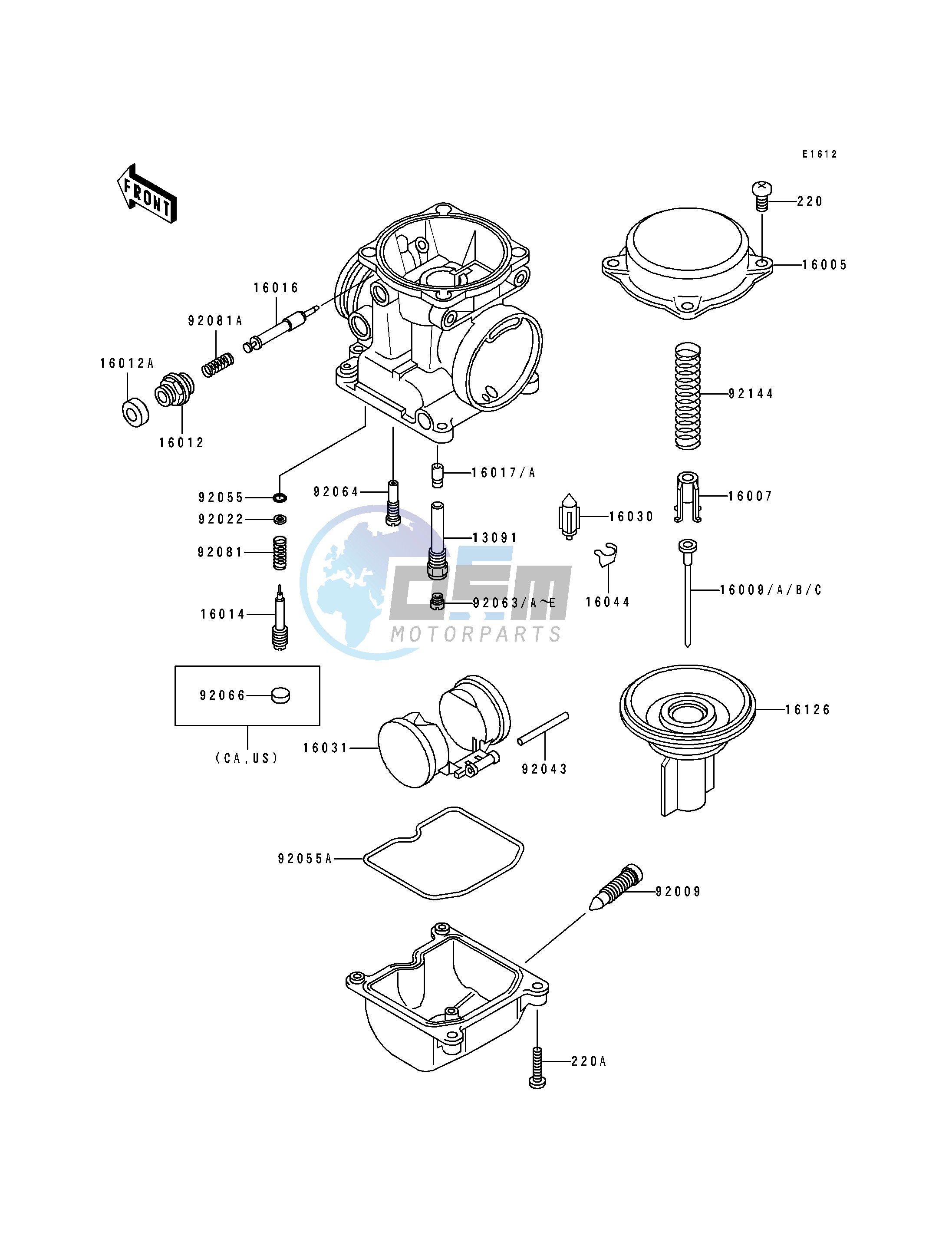 CARBURETOR PARTS