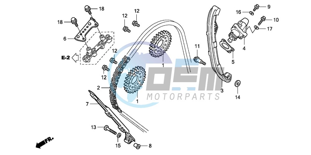 CAM CHAIN/TENSIONER