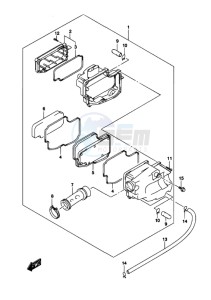 LT-Z90 drawing AIR CLEANER