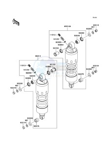 VN1600 MEAN STREAK VN1600B6F GB XX (EU ME A(FRICA) drawing Suspension/Shock Absorber