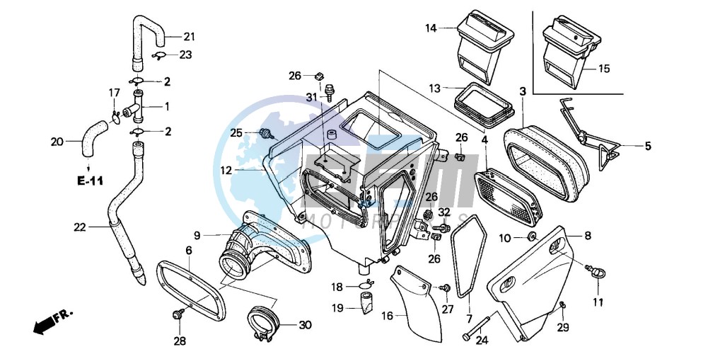 AIR CLEANER (DK/ED/U)