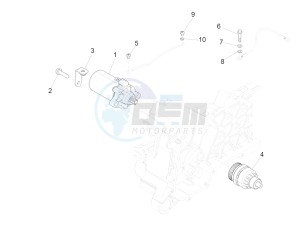 Liberty 50 iGet 4T 3V-2015-2017 (EMEA) drawing Stater - Electric starter