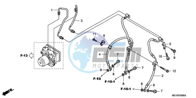 FRONT BRAKE HOSE