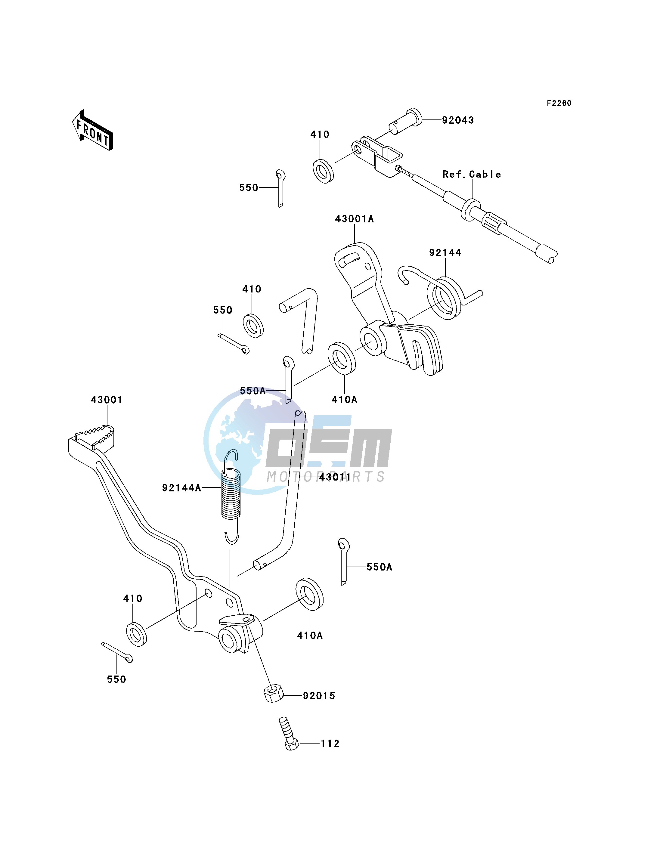 BRAKE PEDAL