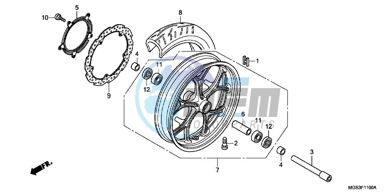 FRONT WHEEL