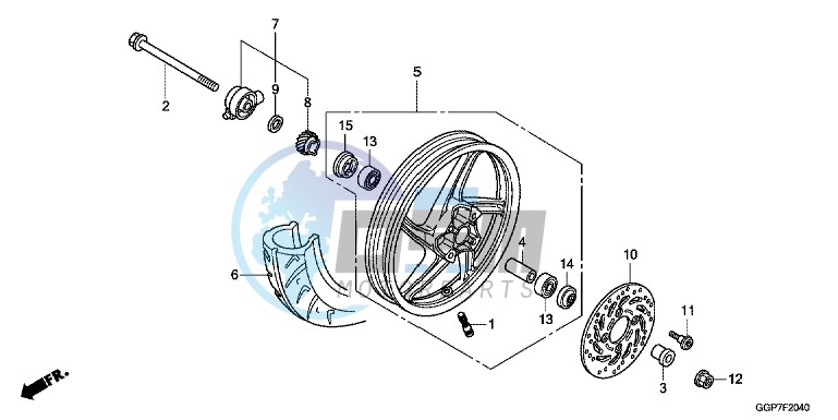 FRONT WHEEL