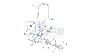 RX 50 drawing Oil pump