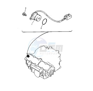 YZF R 750 drawing PICK UP COIL-GOVERNOR