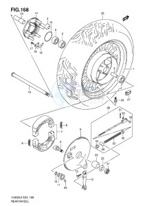 VL800CUE INTRUDER EU drawing REAR WHEEL