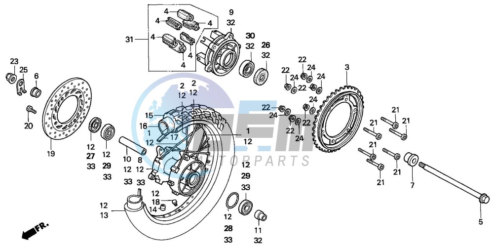 REAR WHEEL