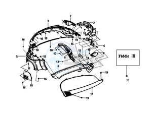 FIDDLE III 50 45KMH (L8) EU drawing COWLING