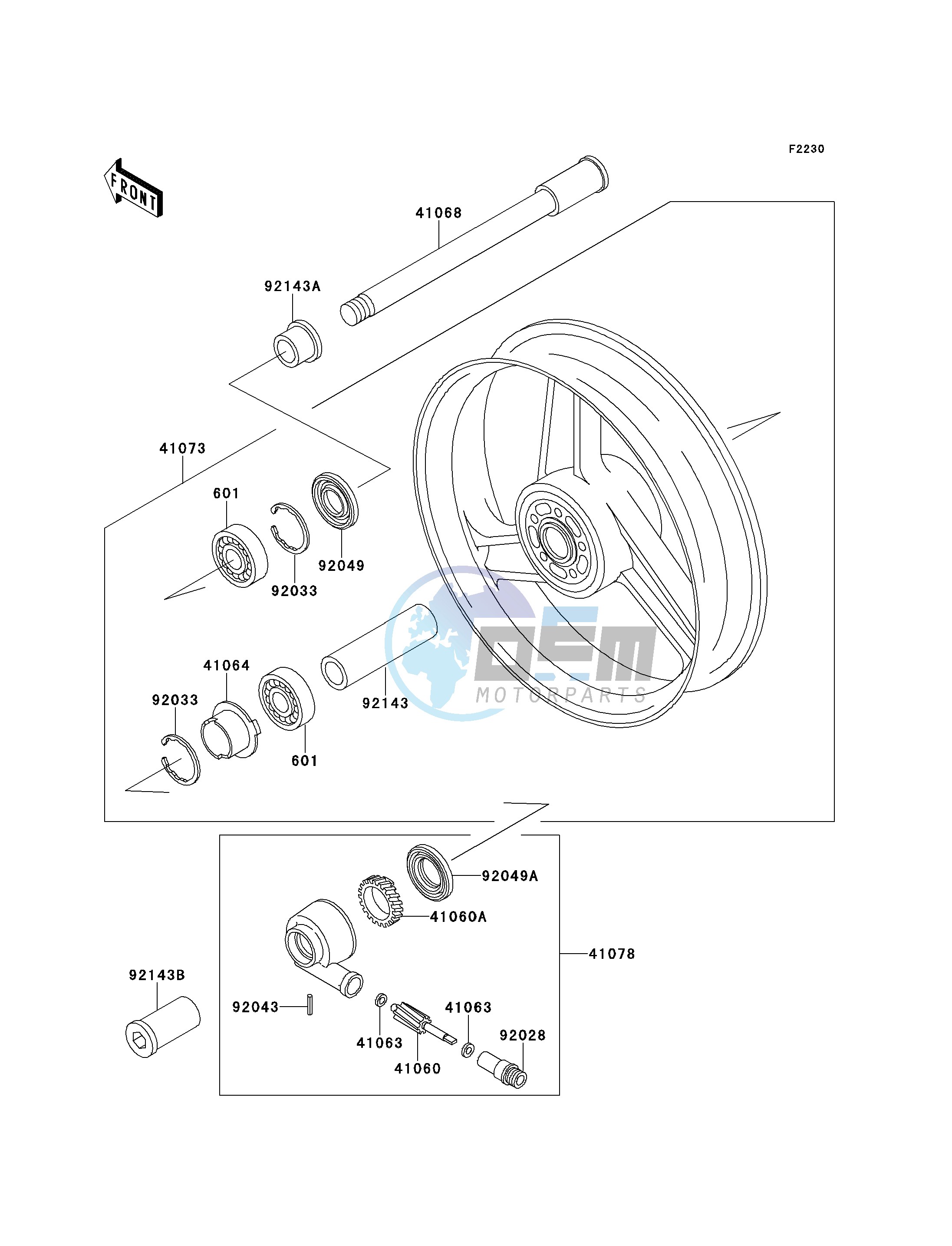 FRONT WHEEL