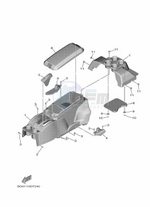 YXF850ES YX85FPSL (BAR2) drawing SIDE COVER 3