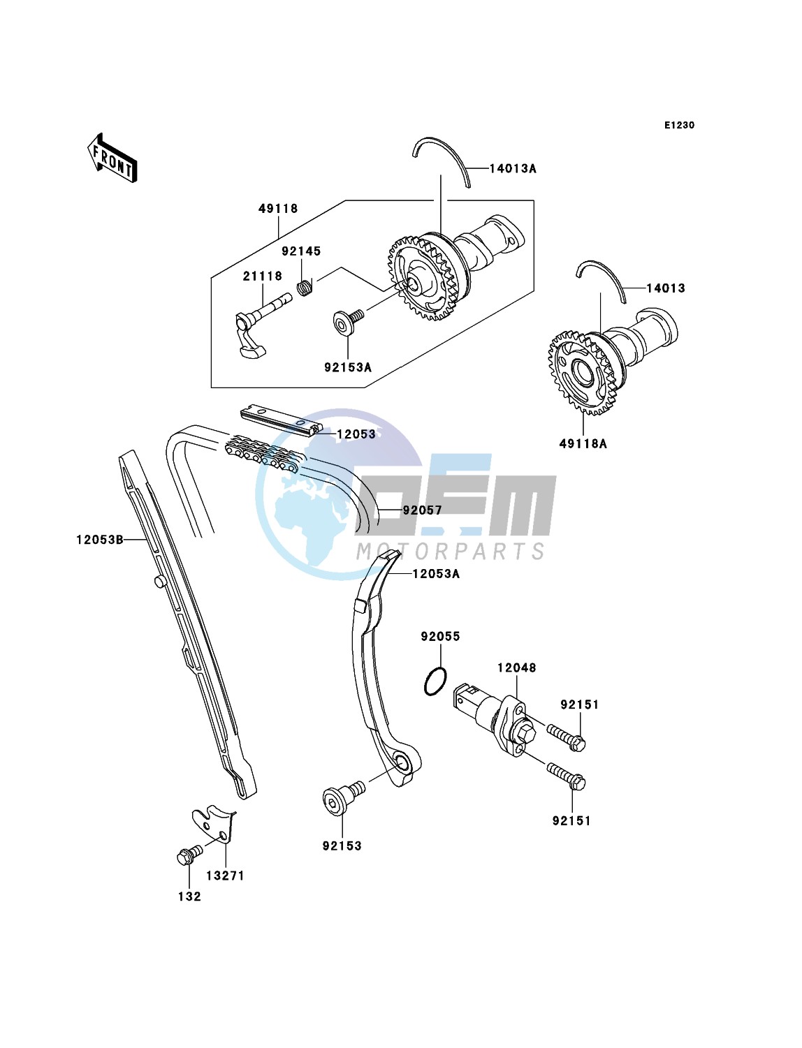 Camshaft(s)/Tensioner