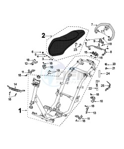 KISBEE 4TA OY D drawing FRAME AND SADDLE