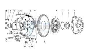 Nevada Classic 750 drawing Clutch I