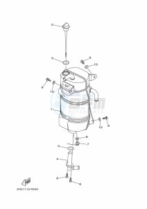 YXZ1000ETS YXZ10YESKS (B5H3) drawing OIL TANK