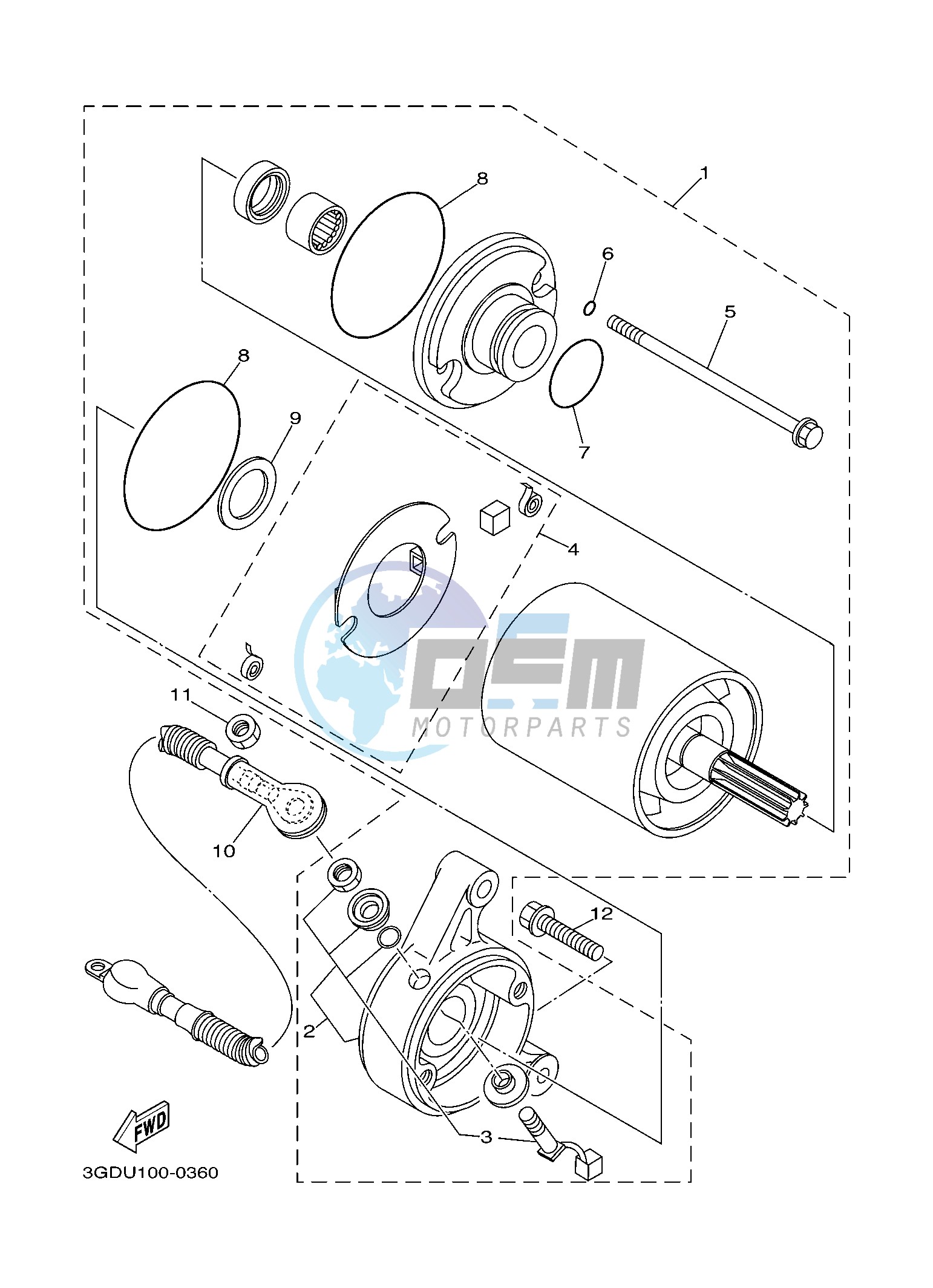 STARTING MOTOR