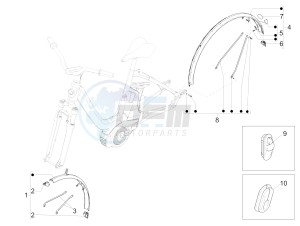 Wi-Bike Uni Mech Comfort 0 drawing Mudguard