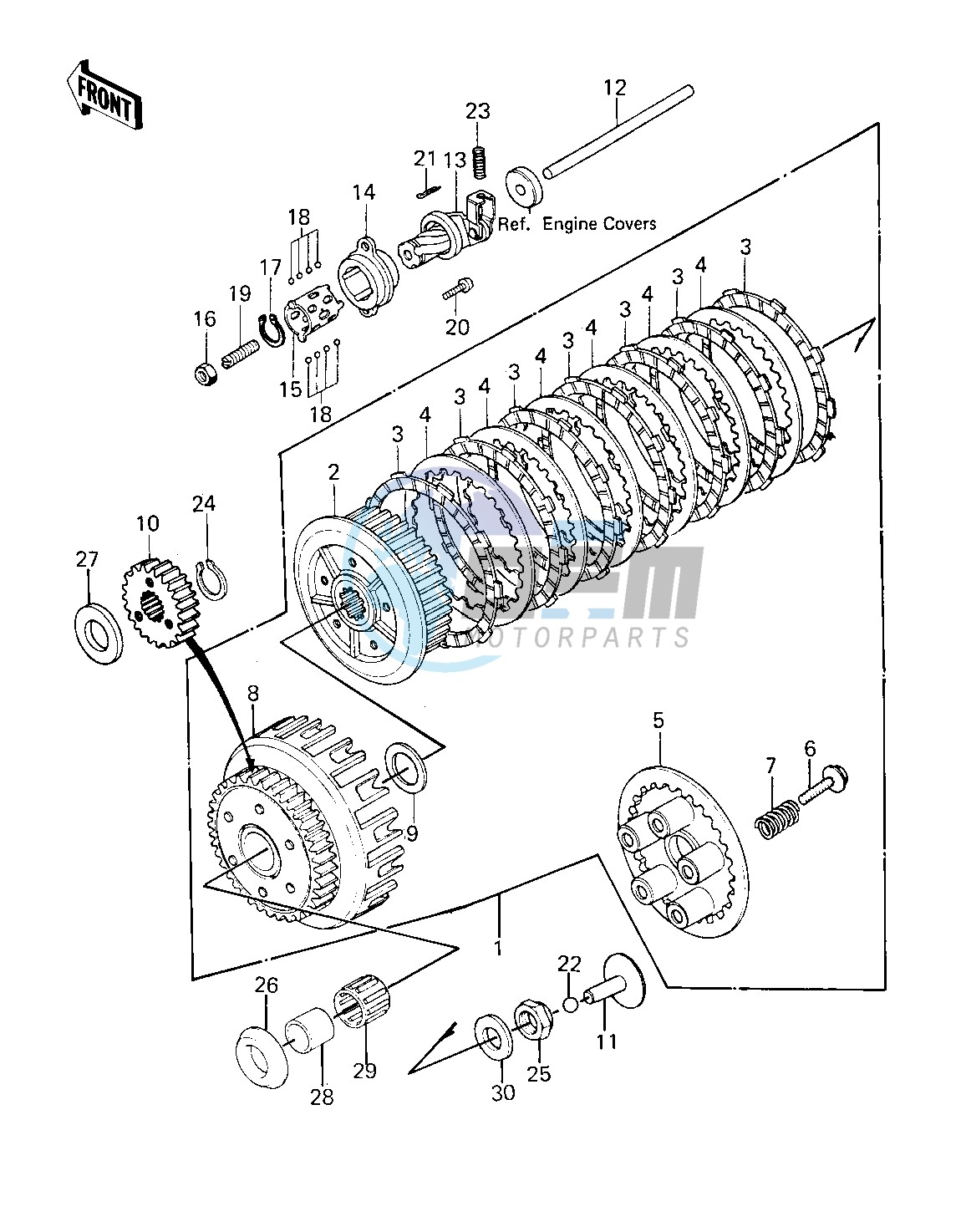 CLUTCH -- 80 KZY 50-E1- -