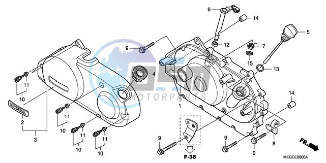 RIGHT CRANKCASE COVER