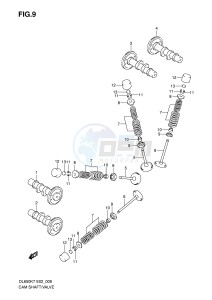 DL650 (E2) V-Strom drawing CAMSHAFT   VALVE