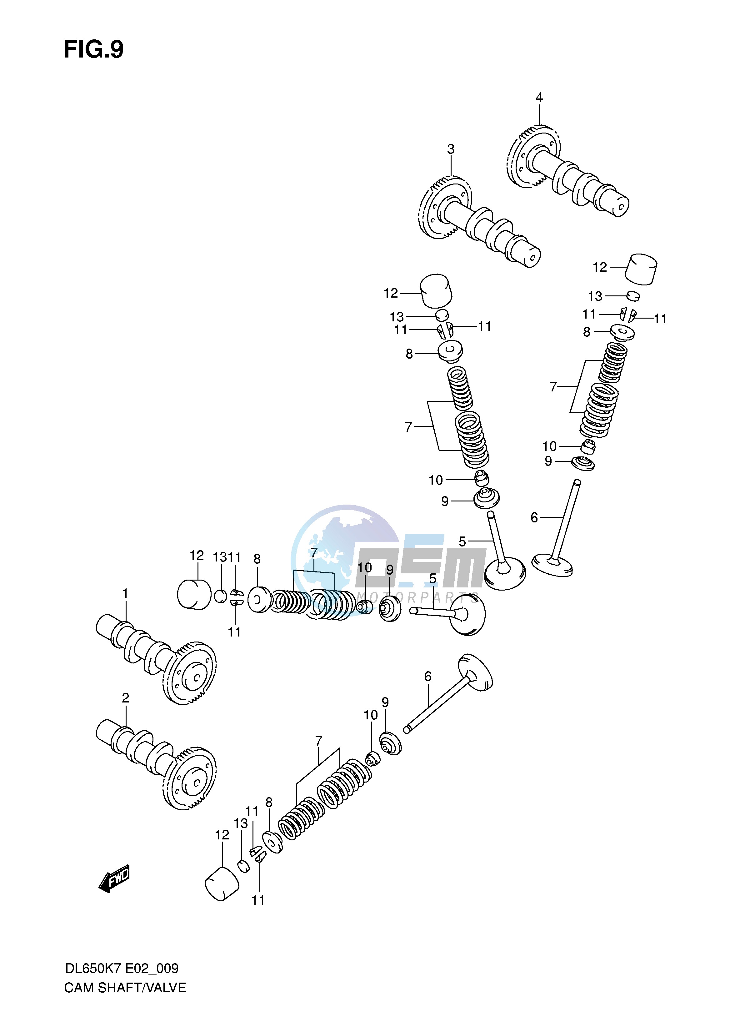 CAMSHAFT   VALVE