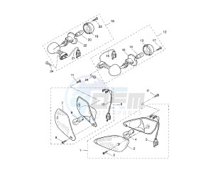 YQ AEROX 50 drawing FLASHER LIGHT