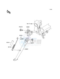 NINJA_ZX-6R ZX636C6F FR GB XX (EU ME A(FRICA) drawing Stand(s)