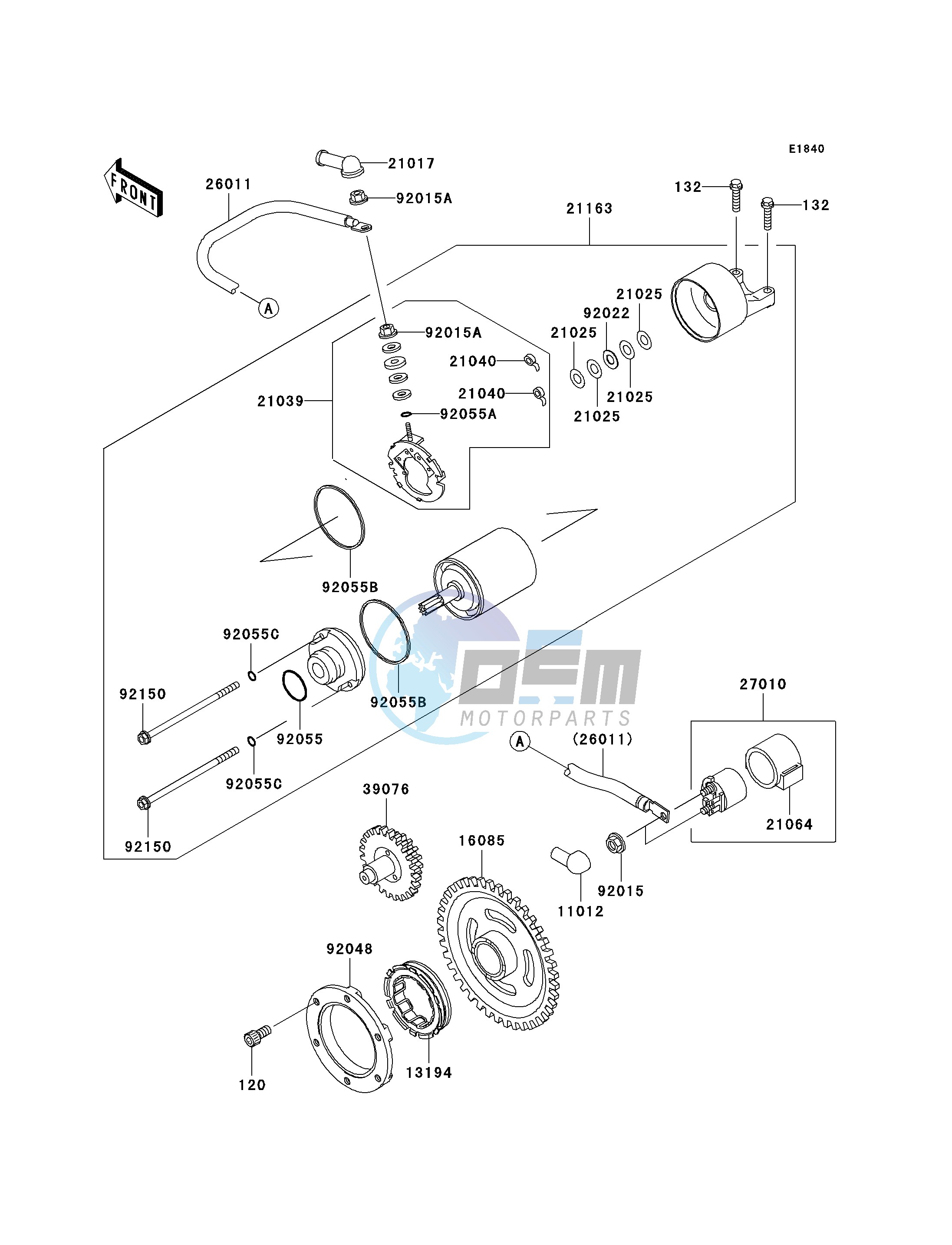 STARTER MOTOR-- B6F¿B8F- -