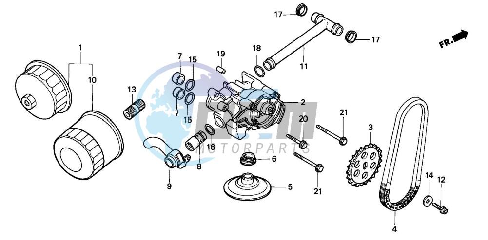 OIL FILTER/OIL PUMP