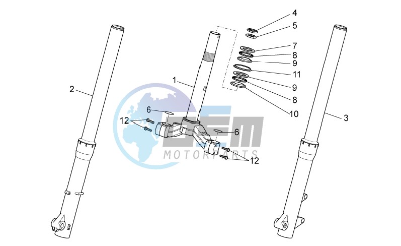 Front fork I